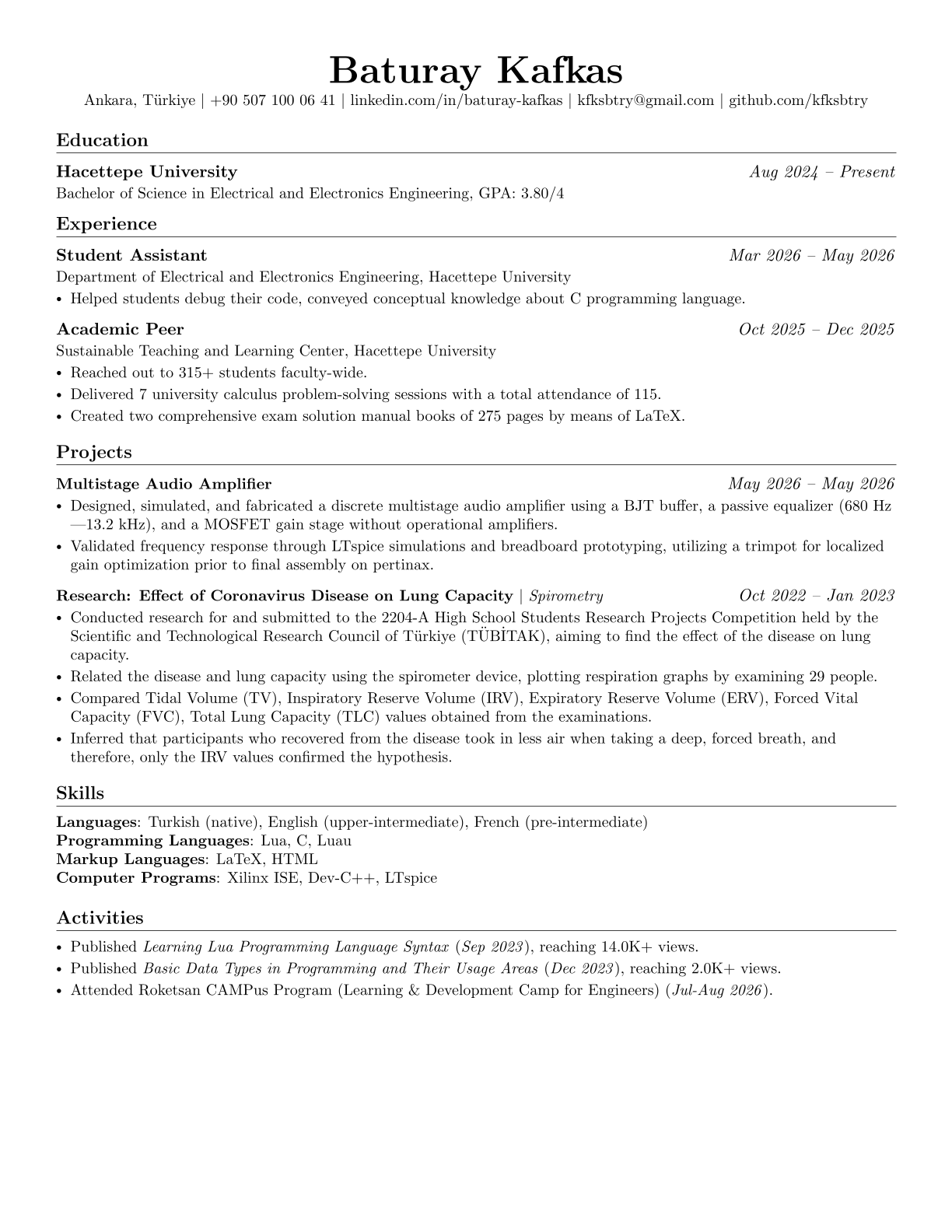 CV